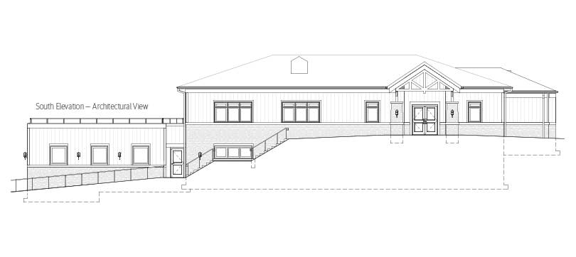 OHLC South Elevation