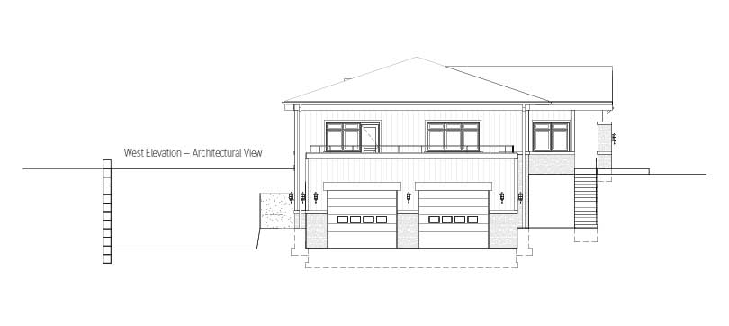 OHLC West Elevation