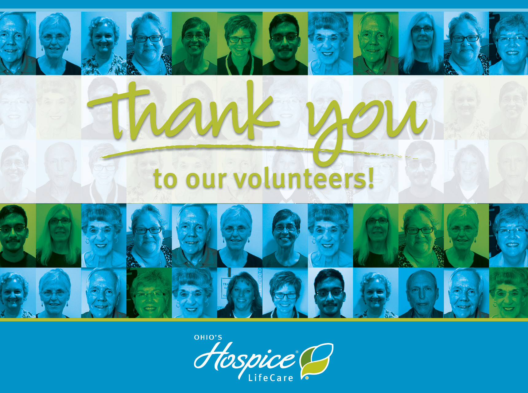 Thank you to our volunteers!