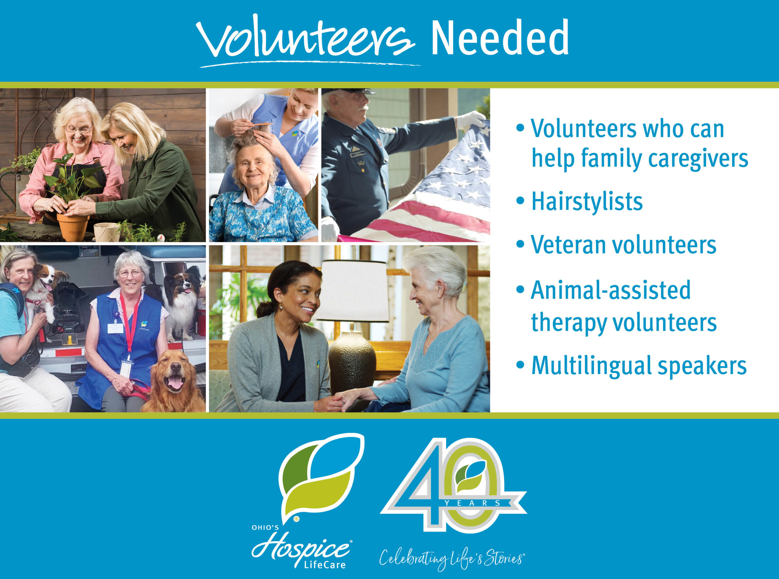 Volunteers Needed