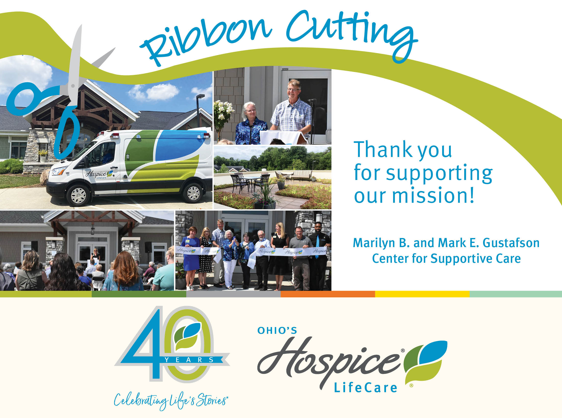 Ohio's Hospice LifeCare Ribbon Cutting Ceremony Gustafson Center