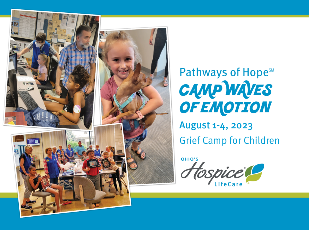 Pathways of Hope Camp Waves of Emotion: Aug. 1-4, 2023 - Grief Camp for Children